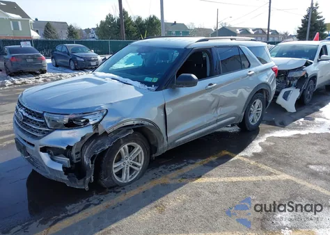 2022 Ford Explorer Xlt из США, поврежденный, VIN 1FMSK8DH3NGB70154